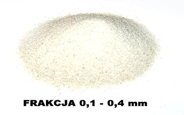 PIASKOWANIE SUPER ŚCIERNIWO PIASEK KWARCOWY NATURALNY KWARC ŚCIERANIE 24 KG
