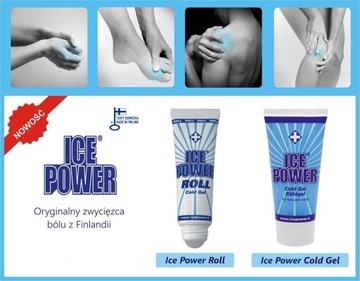 ICE POWER ROLL ОХЛАЖДАЮЩИЙ ГЕЛЬ ТРАВМЫ БОЛИ