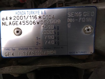 фото thumb №5, Honda city iv ge4 скло зад з підігрівом задня 06r