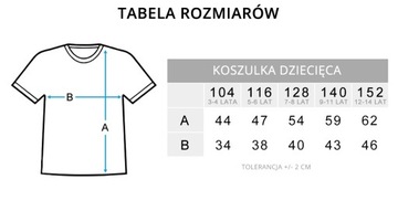 KOSZULKA DZIECIĘCA KIBICA REPREZENTACJI ROZ. 140