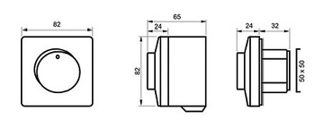 Регулятор скорости вентилятора ETX 25 Harmann 2,5А