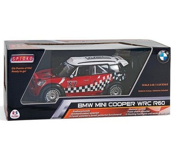 Глобус Пульт дистанционного управления управляемый BMW Mini Cooper WRC R60 1:18