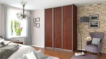 Двери шкафа-купе, размеры 265х281-300см.