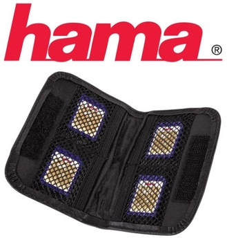 Универсальный чехол HAMA для 4 карт памяти SD, CF, XQD, CFexpress