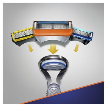 Бритва Gillette Fusion 5 UK, новая модификация, 11 упаковок