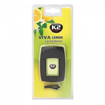 Мембранный автомобильный ароматизатор K2 VIVA LEMON