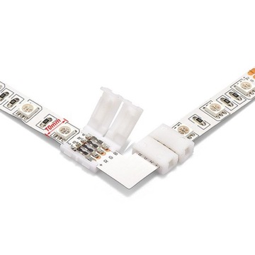 Угловой разъем RGB LED CONNECTOR 10 мм 4-контактный Click L 90