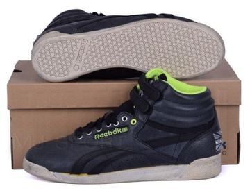 Кожаные туфли REEBOK F/S HI, размер 37 - стиль ВИНТАЖ