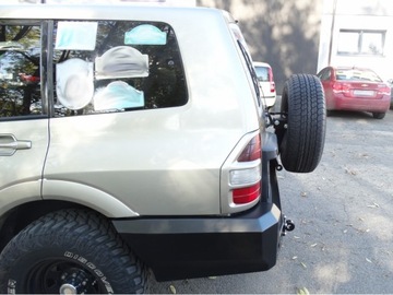 фото thumb №12, Бампер задня задній mitsubishi pajero 2 металевий 4x4