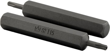 БИТА TORX T15 x 75 мм S2 с ОТВЕРСТИЕМ