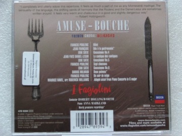 AMUSE-BOUCHE I FAGIOLINI French Choral CD NOWA