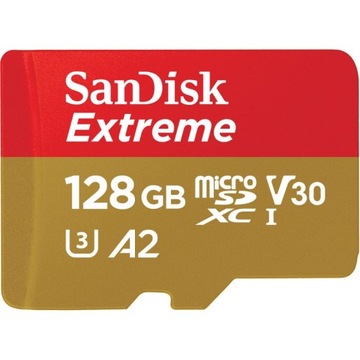 SANDISK MICROSDXC 128GB EXTREME V30 190/90 MB/s