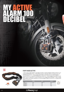 #MAGGI blokada U-lock BLACK TWIN 2 homologacja