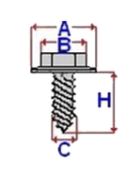 фото thumb №4, Винт torx защита бампера renault megane modus
