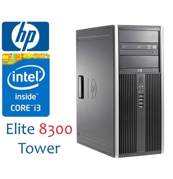 Компьютер HP 8300 Elite i3, 8 ГБ ОЗУ, твердотельный накопитель GTX1050TI