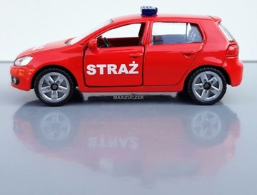 SIKU 1437 FIRE BRITAIN VW GOLF 2.0 TDI PL ВЕРСИЯ