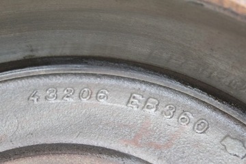 фото thumb №7, Барабан тормозной зад navara d40 2.5 dci 43206eb360