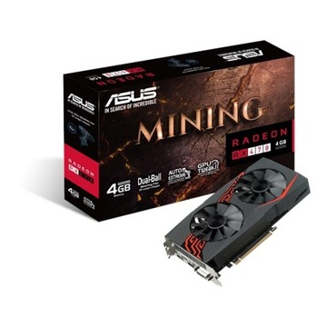 Видеокарта Asus Radeon RX 470 MINING 4 ГБ