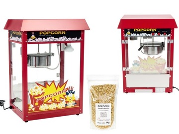 POPCORN URZĄDZENIE DO PRAŻONEJ KUKURYDZY 1600W FV