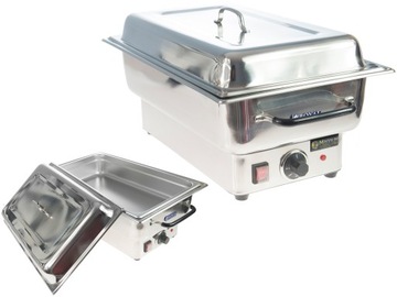 CATERINGOWY PODGRZEWACZ DO POTRAW 13L 1600W INOX