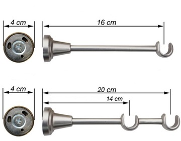 КАРДИНЫ CRYSTAL 400 см SINGLE 4.0 Карнизы 19