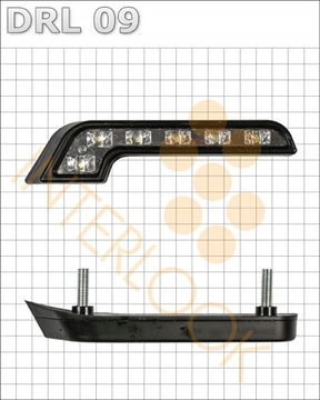 MERCEDES LED DRL DAYTIME ходовые огни