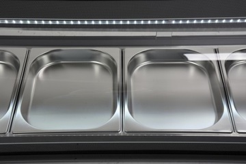 NADSTAWA CHŁODNICZA 5xGN1/2 160W + POJEMNIKI YATO