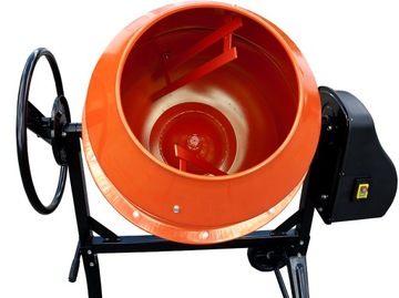 BETONIARKA 120 L 230V ŻELIWO + RĘKAWICE 650 W -