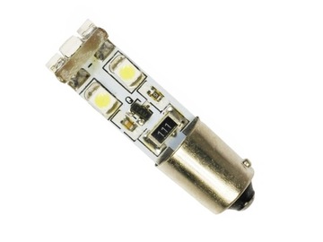 H6W 8x светодиодная лампа BA9S с шиной SMD 3528