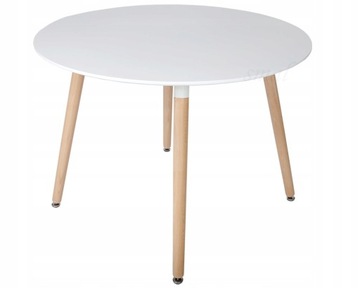 STÓŁ nowoczesny MEDIOLAN okrągły śr. 100 cm KOLORY