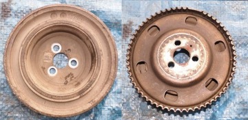 Fiat doblo punto 1.4 8v колесо пасове вала 350a1000 фото №1