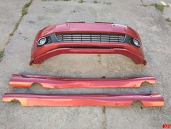 Бампер спойлер golf vi 6 5k caractere тюнінг фото №1