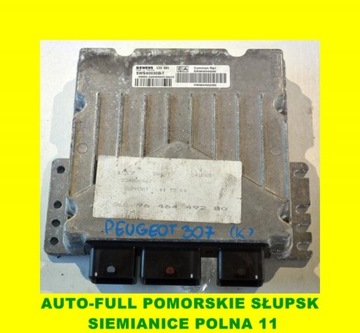 Peugeot комп'ютер siemens 5ws40030bt sw9646449280 фото №1