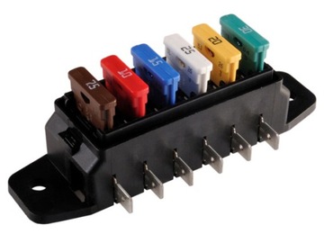 Гніздо коробка корпус запобіжників uni gb6 фото №1