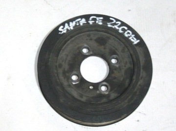 Santa fe 06-12r 2.2 crdi колесо ременное вала cdxl d22 фото №1