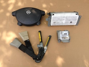 Opel omega b c комплект подушек натяжители датчик фото №1