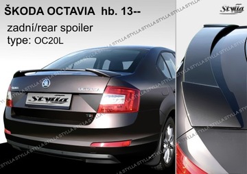 Спойлер спойлер do skoda octavia mk3 2012-- 3 типи фото №1