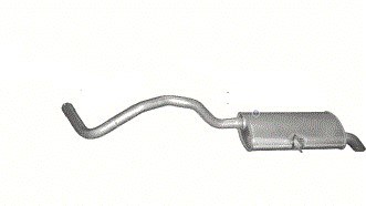 Глушитель конечный renault grand scenic poj.2,0 04-09r фото №1