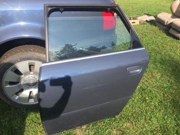 Audi a6 c5 avant двері лівий зад задні lz5s фото №1