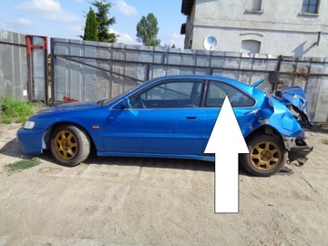 Скло кузовна ліва зад honda accord v купе 3d фото №1