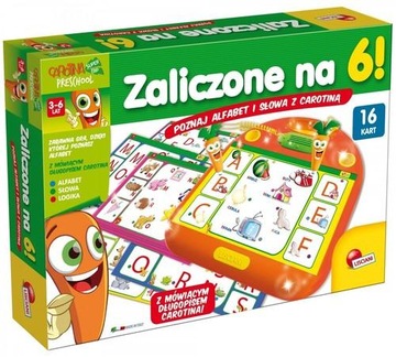 Gra электронная liscianigiochi алфавит 1 слова 2 в 1, фото