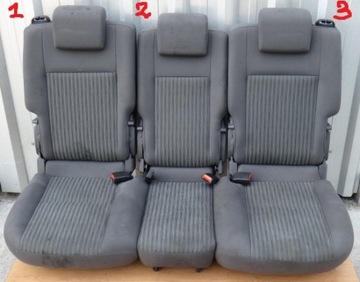 Ford focus c - max 05 r seat back rear seat, фото