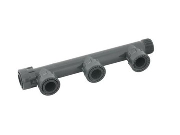 Manifold distributor to electromagnetic valves 3 schemes, фото