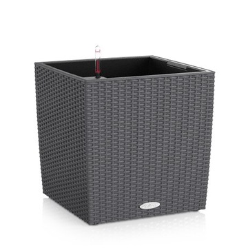 Flowerpot lechuza cube cottage 50 - 4 colors, фото