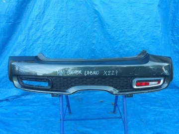 Mini cooper convertible s r57 bumper back overlay, фото