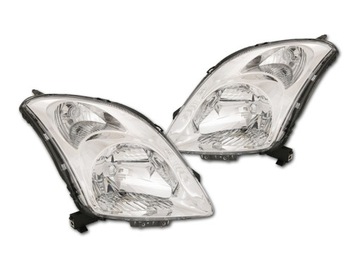 Headlight lantern suzuki swift 3 mk6 2005-2010 set, фото