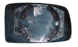 Liner right mirrors fiat panda (03-08) heated, фото