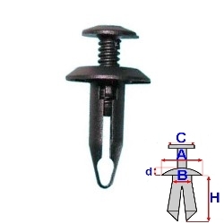Clip pin extender romix rx58211z, фото