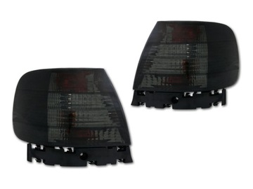 Tail light set audi a4 a - 4 b5 8d0 black depo fk, фото