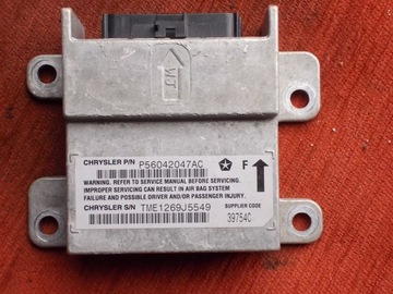 Sensor block airbag jeep original p56042047ac, фото